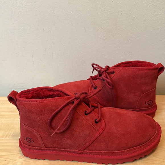 UGG Neumel Red Chukka Boots  - Size 12 - New main image 6
